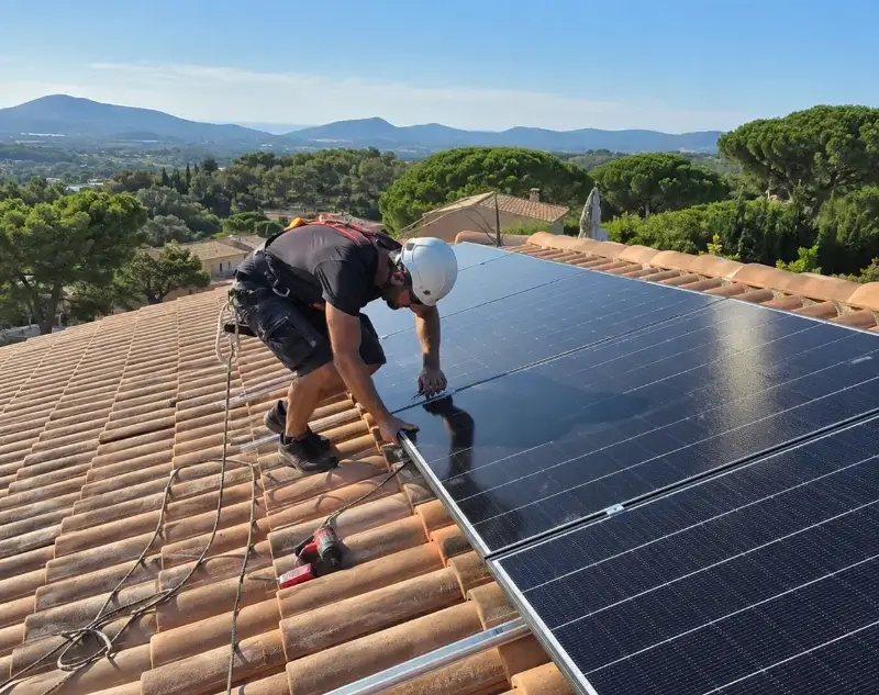 Installateur panneaux solaires Ruy-Montceau — pose photovoltaïque sur toiture
